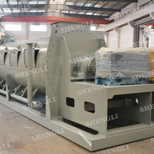 CMS-15000 单轴连续式搅拌机，用于固废处理